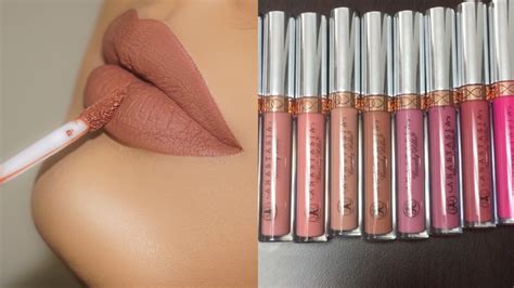 NEW Anastasia Beverly Hills Liquid Lipstick Shades Review And Swatches