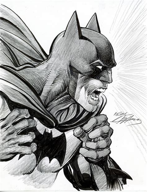 Batman By Neal Adams Pencil And Ink In Jason Adamss Neal Adams Comic