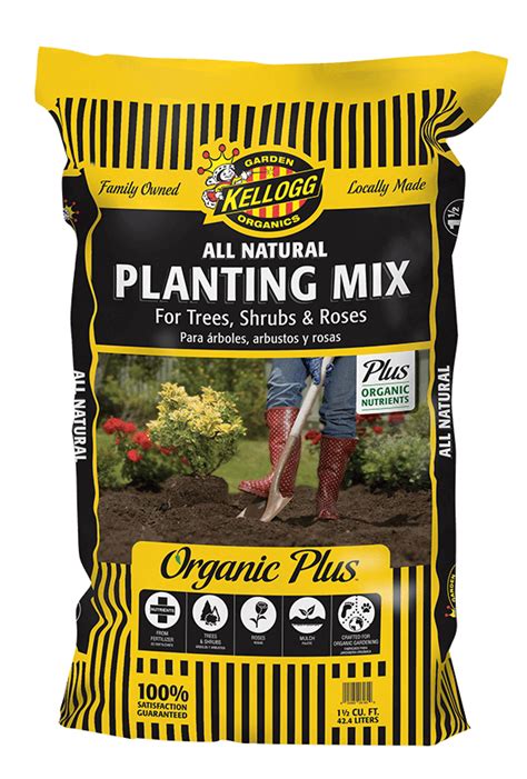 All Natural Planting Mix For Trees Shrubs And Roses Kellogg Garden