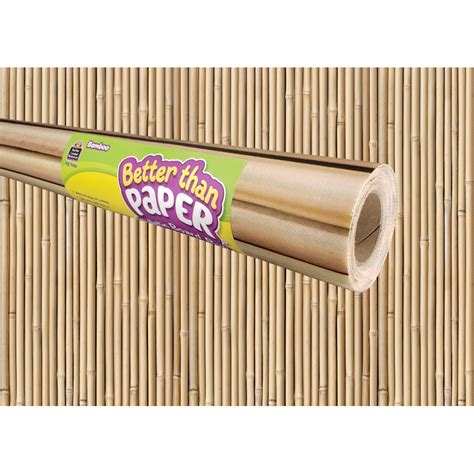 Bamboo Better Than Paper Bulletin Board Roll Tcr77496 Teacher