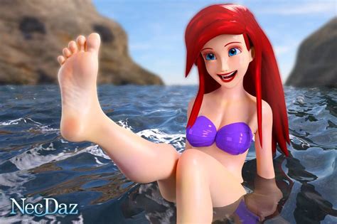 K Watcher Reward Ariel Discovers Her Feet By Necdaz Mermaid