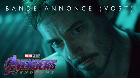Avengers Endgame Bande Annonce Officielle Vost Youtube