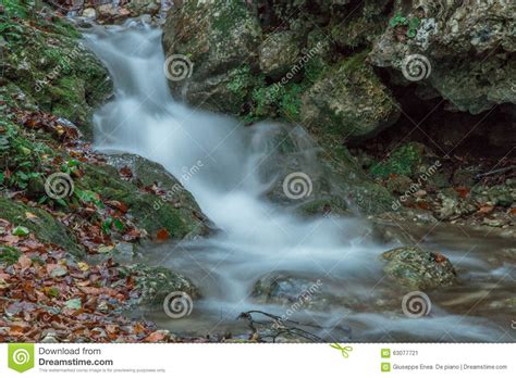 Silky waterfall stock image. Image of silky, water, river 