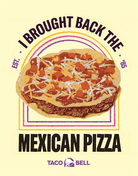 Taco Bell Announces The Return Of The Mexican Pizza To Menus Nationwide