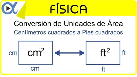 Meter), which is the current si base unit of length. CONVERSIÓN DE UNIDADES DE ÁREA: cm^2 a ft^2 y ft^2 a cm^2 ...