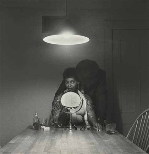 The kitchen, one of the primary spaces of domesticity and the traditional domain of women. Carrie Mae Weems, Photographer and Subject - The New York Times
