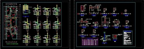 Foundations Dwg Detail For Autocad Designs Cad