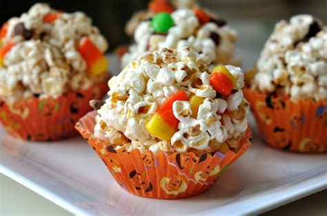 Halloween Popcorn Balls Popcorn Balls Recipe Food Homemade Popcorn