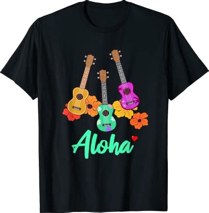 Amazon Com Fun Ukulele Hawaii Tropical Music Aloha Shirt Ukulele