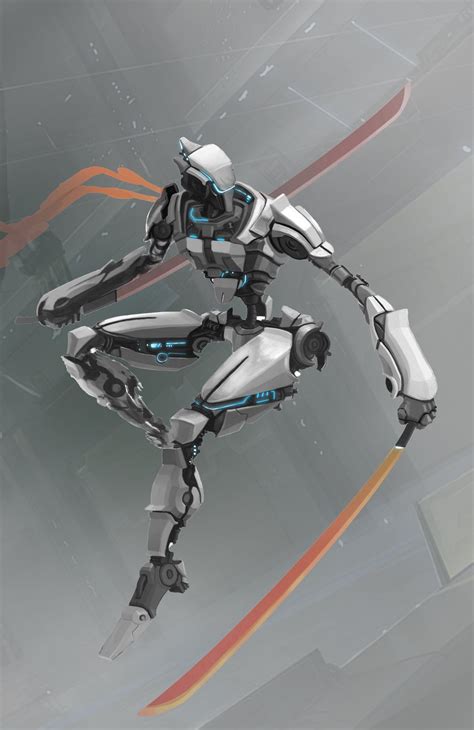 Assassin Robot Toan Nguyen Robot Concept Art Robots Concept Robot