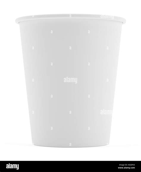 White Paper Cup Close Up Stock Photo Alamy