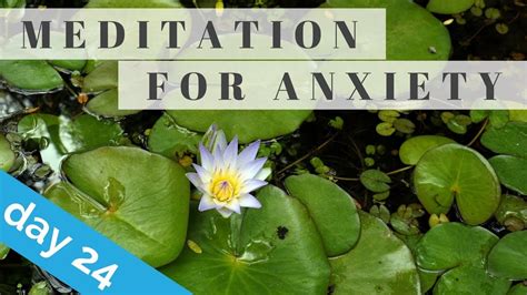 Mindful Meditation For Anxiety 5 Minutes Youtube