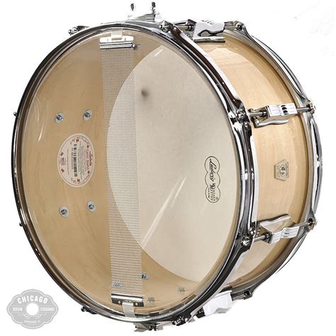 Ludwig Classic Maple 65x14 Snare Drum Natural Maple Chicago Music