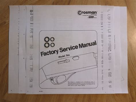 Crosman 766 Two 2 O Ring Seal Kits Factory Service Manual And Seal