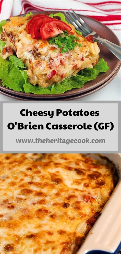 The other great thing about this casserole is that you can start with the potatoes still frozen. Easy Cheesy Potatoes O'Brien Bacon Casserole (Gluten-Free ...