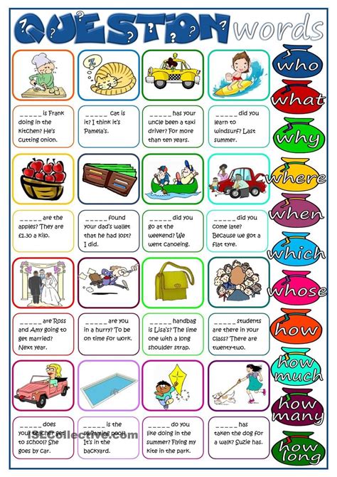 question words english language teaching    questions