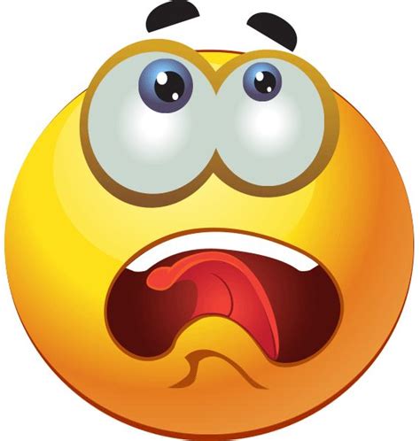 Surprised Face Emoticon Free Images At Vector Clip Art
