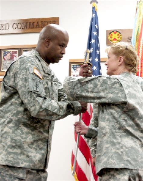 Command Sergeant Major Assumes Responsibility Of Usag Hq Command