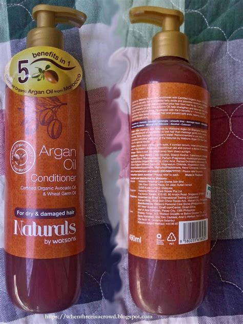 17 ($1.38/fl oz) get it as soon as tue, aug 24. writing down my emotions: Naturals by Watson's: Argan Oil ...