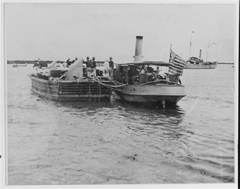 Nh 42543 Us Floating Battery Circa 1899