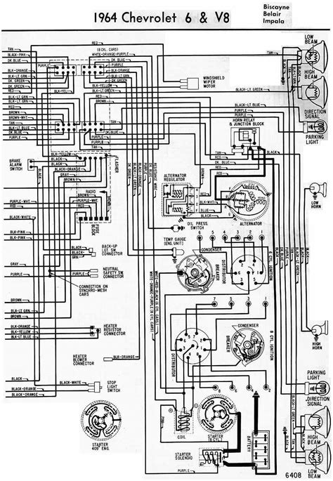 Check spelling or type a new query. Electrical Wiring Diagram Of 1964 Chevrolet 6 And V8 | All about Wiring Diagrams
