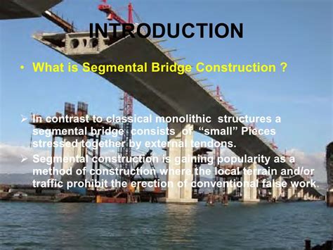Segmental Construction Of Bridges