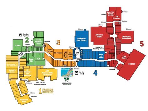 Potomac Mills Mall Map Map Of The World