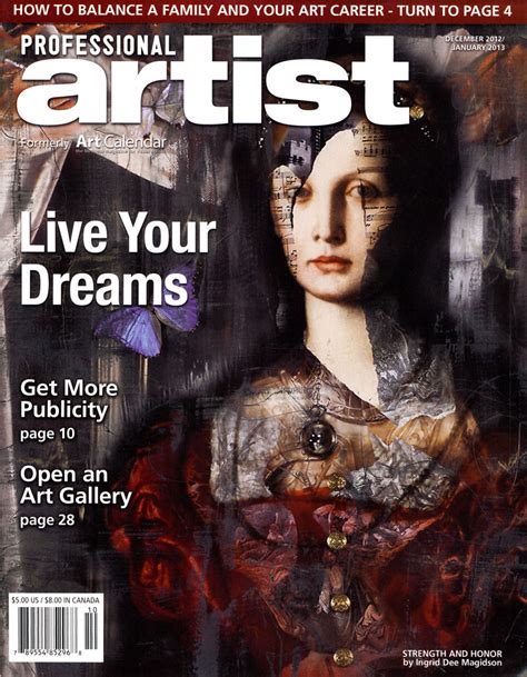 Professional Artist Magazine The Art Of Ingrid Dee Magidson