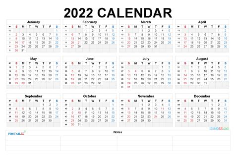 2022 Calendar With Week Numbers Printable Calendar 2023