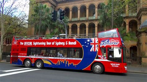 Sydney Explorer Sightseeing By Bus Hd Youtube