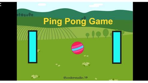 Scratch Jr Tutorial Ping Pong Game Animation Project Youtube