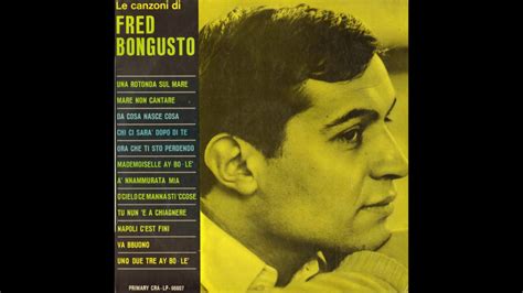 Le Canzoni Di Fred Bongusto Primary Cra Lp 96007 Full Album