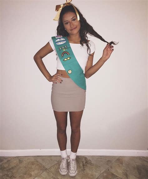 College Costume Halloween Girl Girl Scout Diy Halloween Outfits