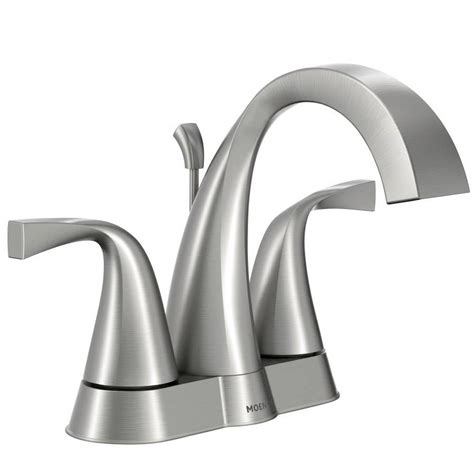 Maybe you would like to learn more about one of these? Moen Oxby Spot Resist Brushed Nickel 2-Handle 4-in ...