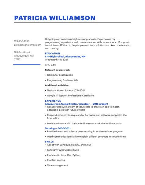 How To Write A Resume With No Experience 5 Tips Coursera