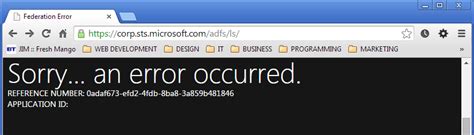 Microsoft Partner Network Website Errors A Rant Bob McKay S Blog