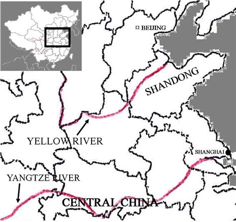 Yellow River Flood Map