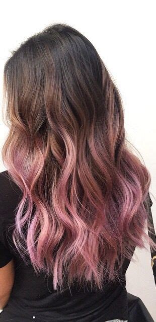 Pink Ombre Hair In 2019 Hair Hair Styles Dyed Hair