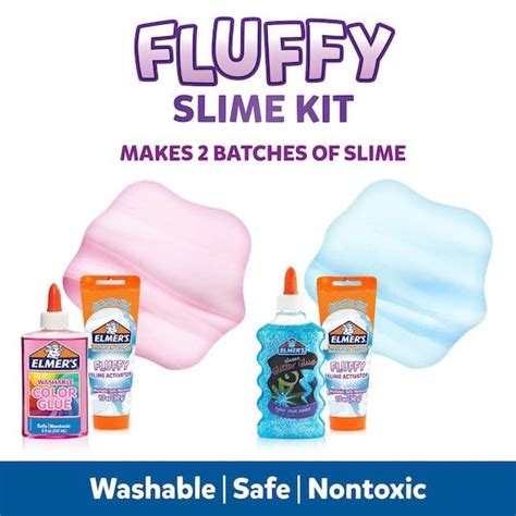 Purchase The Elmers® Fluffy Slime Kit At Michaels With This Slime Kit