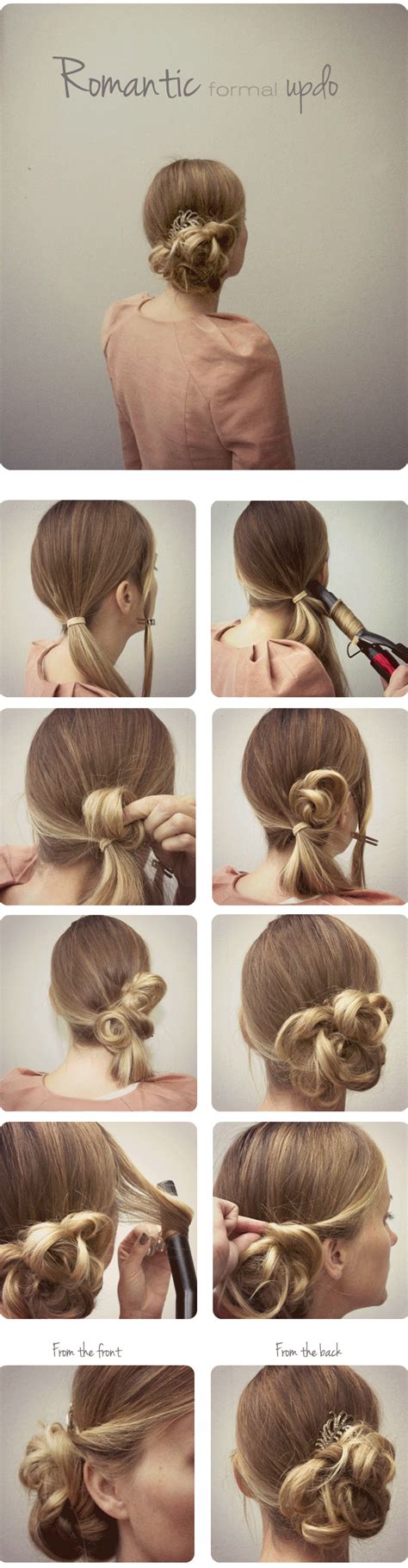 12 Great Step By Step Updo Hair Tutorials