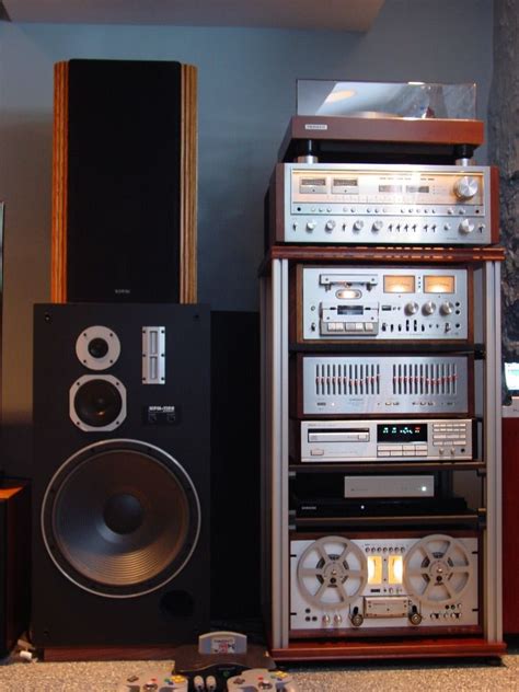 new stereo rack system - Google Search | Vintage Home Stereo Systems