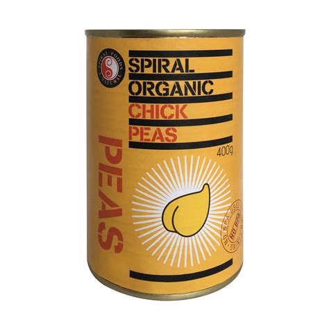 Organic Chick Peas Spiral Foods