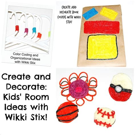 Create And Decorate Kids Room Ideas With Wikki Stix Wikki Stix