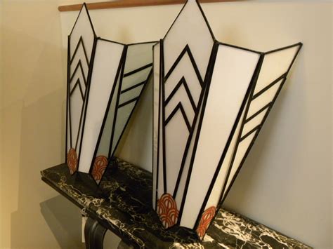Buy original art worry free with our 7 day money back guarantee. Art Deco Theater Sconces Cubist and Unique | Sold Items Sconces | Art Deco Collection