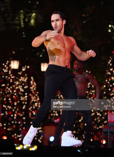 Actor Carlos Penavega Performs Onstage At Abc S Dancing With The Dancing With The Stars