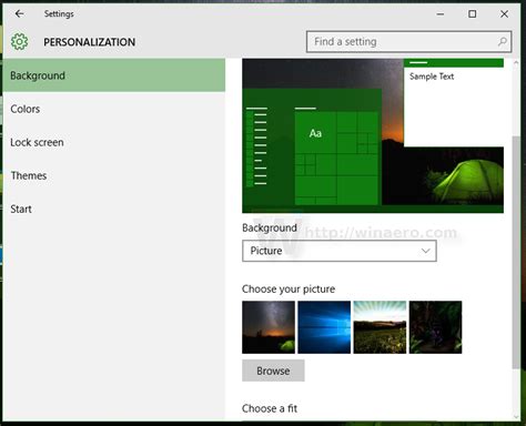 Enable Desktop Slideshow Auto Changing Desktop Wallpaper In Windows 10