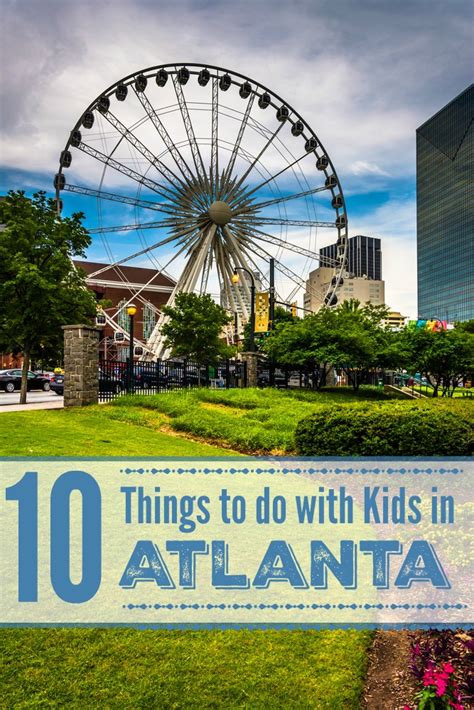 Find out 40 awesome things you can do there. 10 Things to do with Kids in Atlanta - Almost Supermom