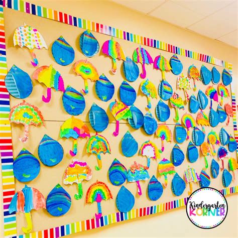 April Showers Bring May Flowers Bulletin Board Ideas