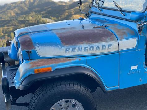 Jeep Cj Renegade Levi S Edition X Rare Ca Jeep Original