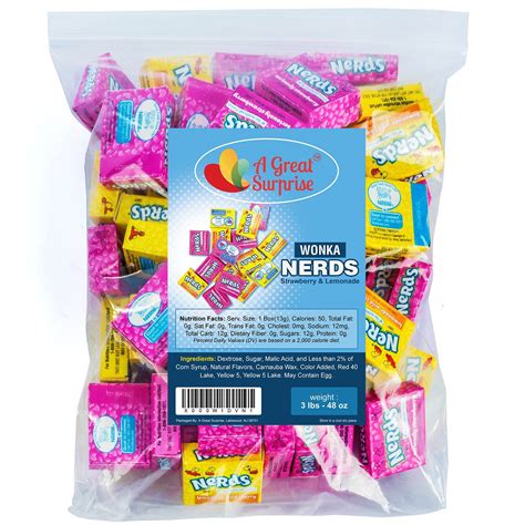 Nerds Candy Mini Boxes Wonka Nerds Candy Strawberry And Lemonade